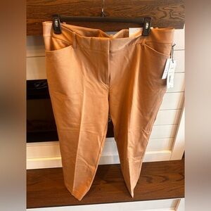 Liz Claiborne Emma ankle length mid rise pants 16W new with tags